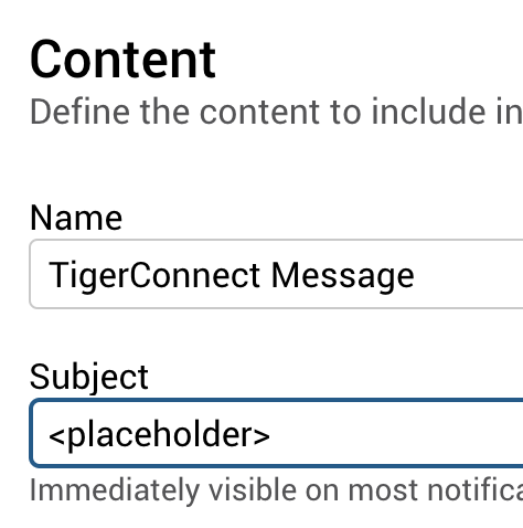Send TigerConnect Messages with the InformaCast API Connector