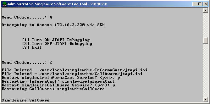 Using the InformaCast Log Tool