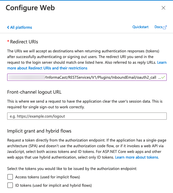 Inbound Email XOAUTH2 Authentication