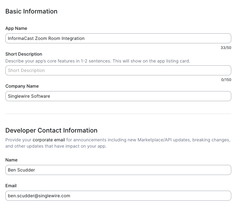Send Zoom Room Alerts with the InformaCast API Connector