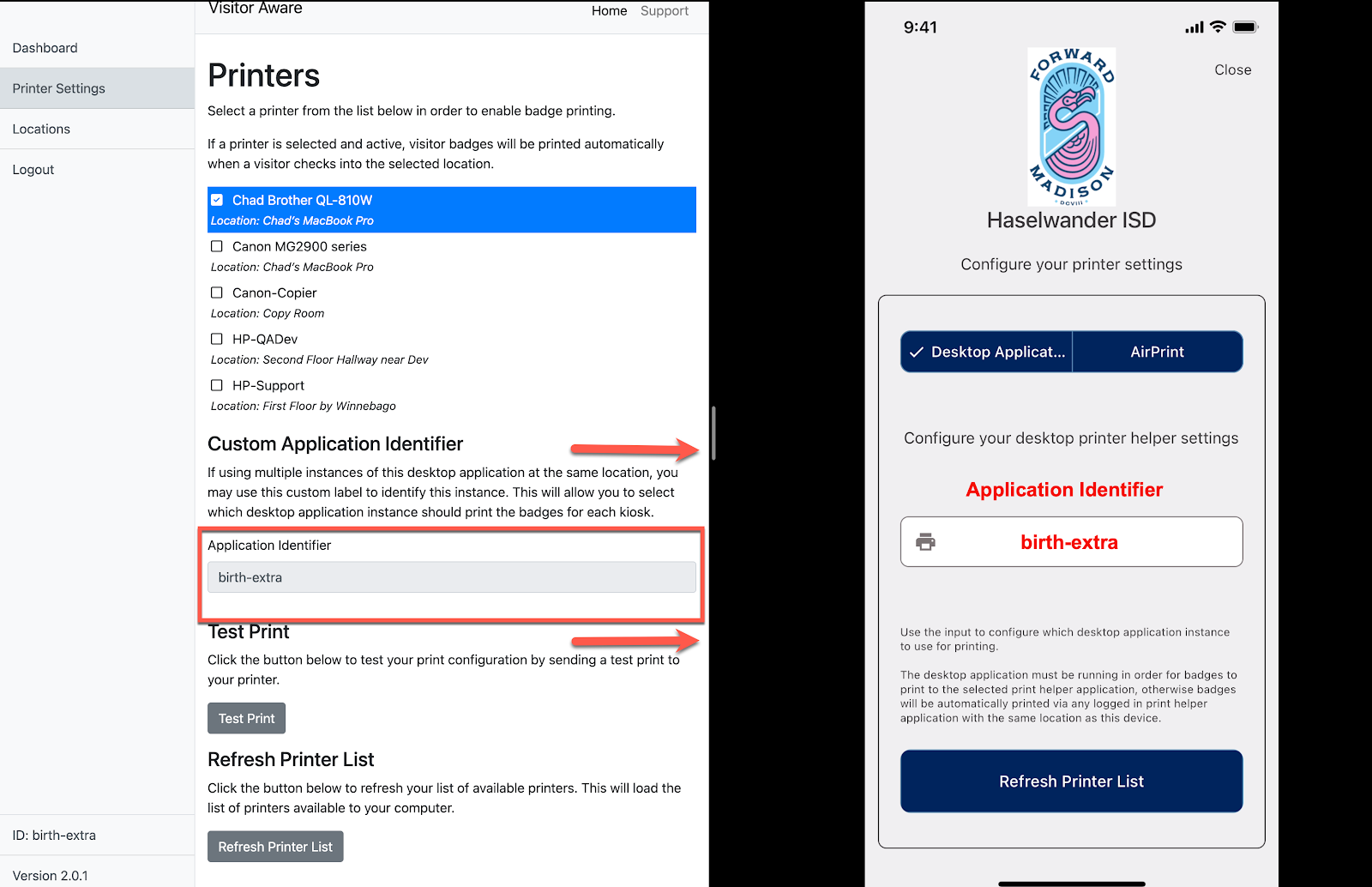 Configure Desktop Print Helper for iOS 17+ (Workaround for AirPrint Issues)